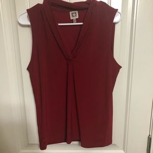 Anne Klein Sleeveless Blouse